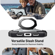 Google Pixel 10A Spartan Case with Ring Stand