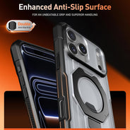 Apple iPhone 17 Pro Max with MagSafe Ring Stand Case