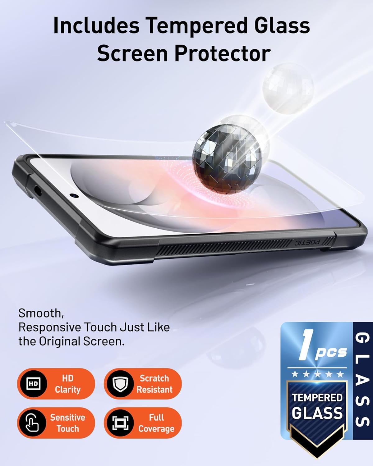 Galaxy S26 Plus Spartan Case with Ring Stand