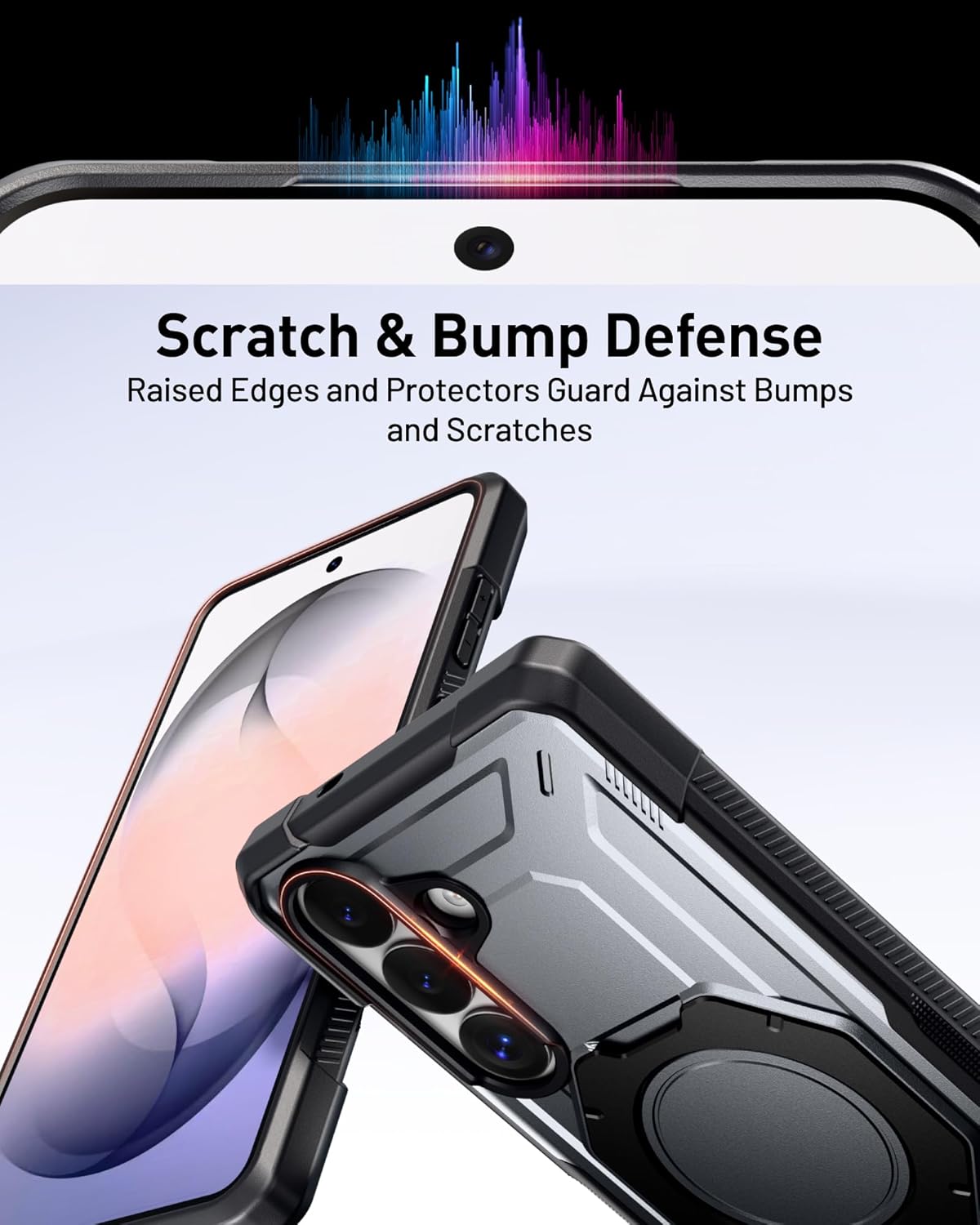 Galaxy S26 Spartan Case with Ring Stand