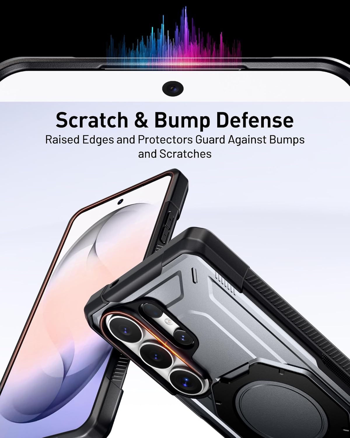 Galaxy S26 Ultra Spartan Case with Ring Stand