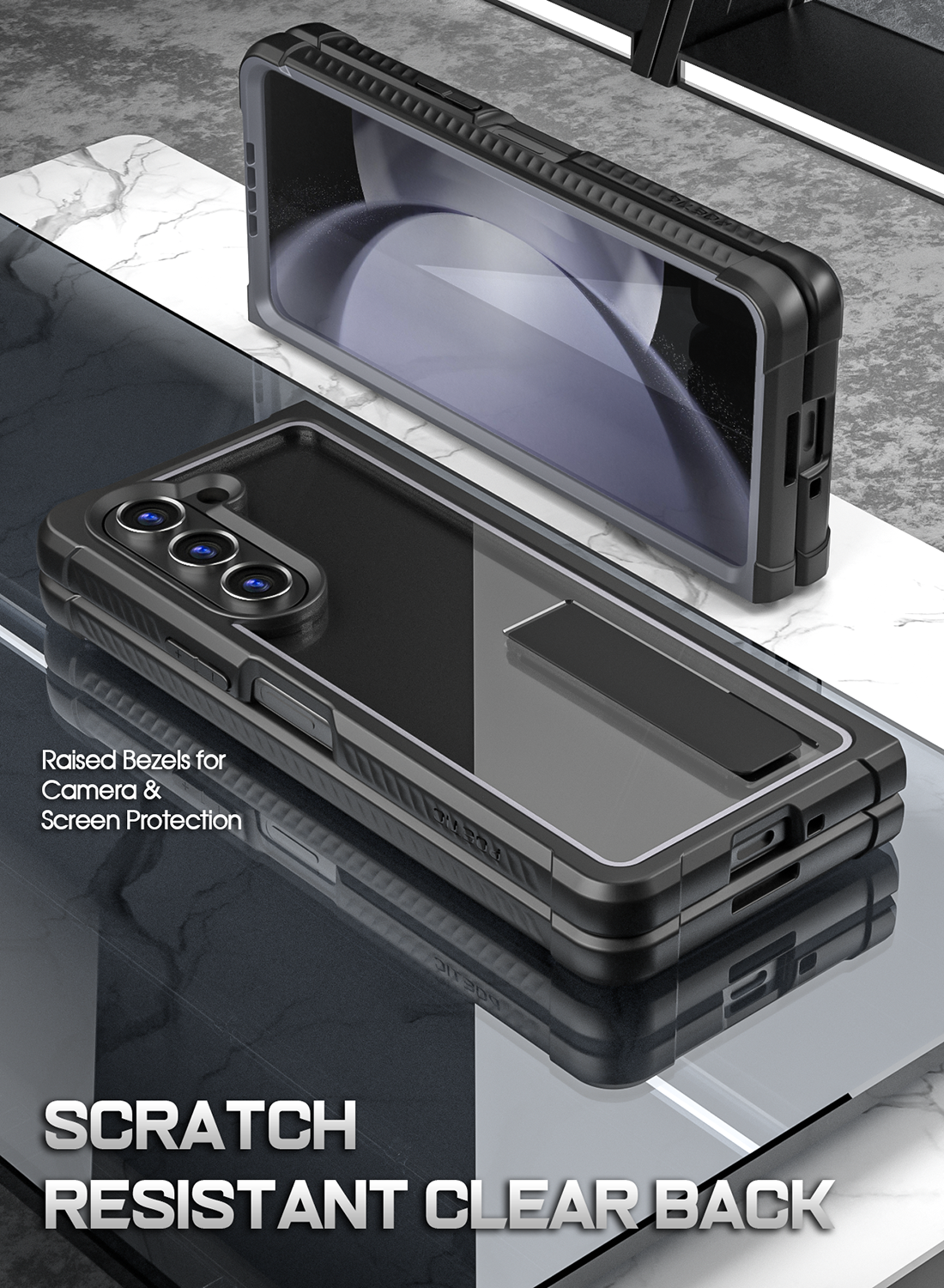 Galaxy Z Fold 5 Case with Kickstand