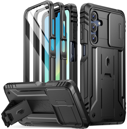 Poetic Case for Galaxy A16 5G with Built-in Screen Shockproof Kickstand Cover Black Poetic Case for Galaxy A16 5G with Built-in Screen Shockproof Kickstand Cover Black