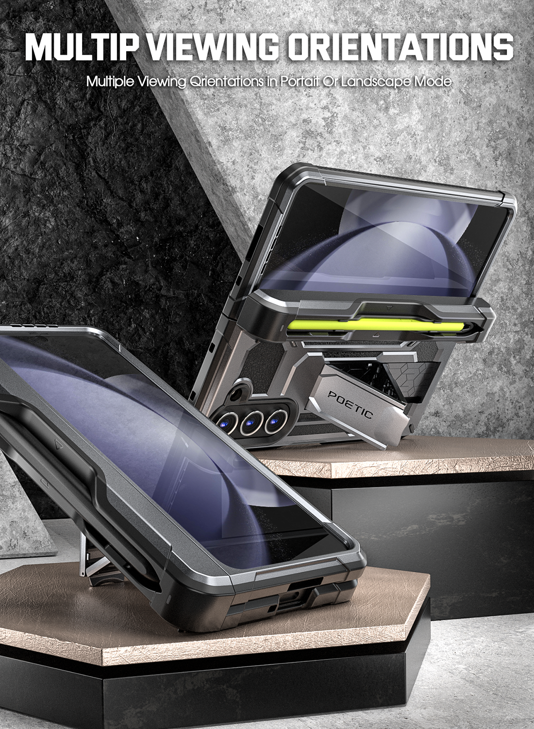 Galaxy Z Fold 5 Case With S Pen Holder