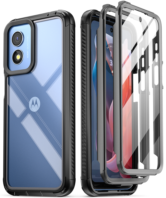 Poetic For Moto G Play 4G 2024 Case Hybrid Shockproof with Built-in Screen Cover Poetic For Moto G Play 4G 2024 Case Hybrid Shockproof with Built-in Screen Cover