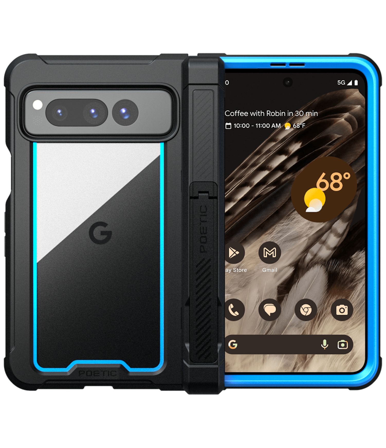 Google Pixel Foldとケース等 Google Pixel Fold Case with Pen Holder and Hinge Protection