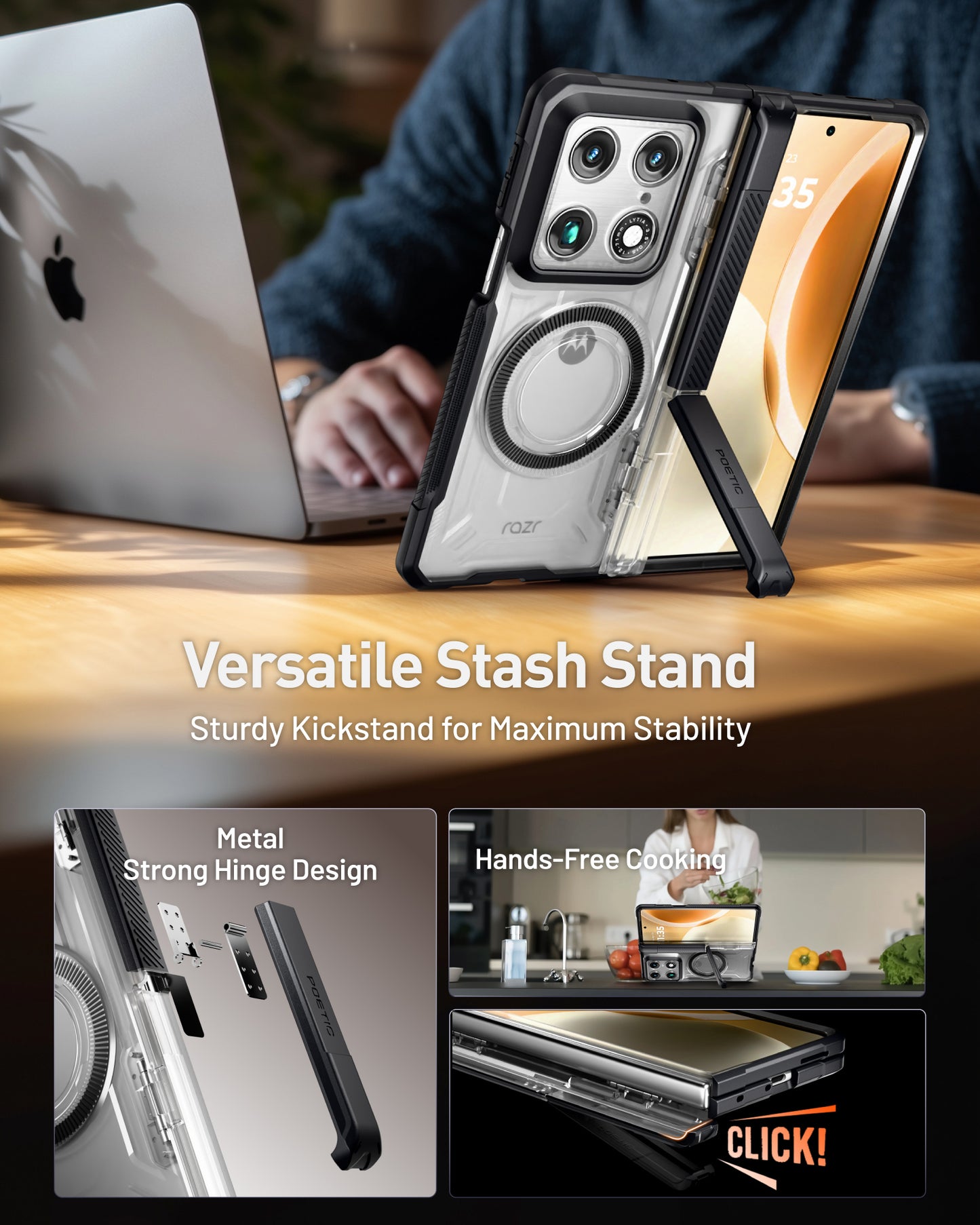 Moto Razr Fold with MagSafe Case [Pre-order Ship on June 15th]
