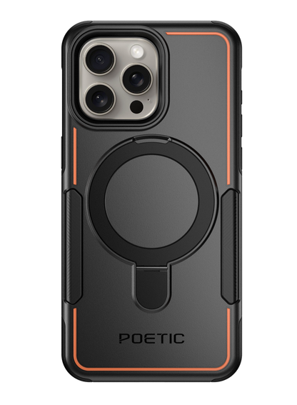 Apple iPhone 15 Pro Max Case with Ring Stand – Poetic Cases Apple iPhone 15 Pro Max Case with Ring Stand – Poetic Cases