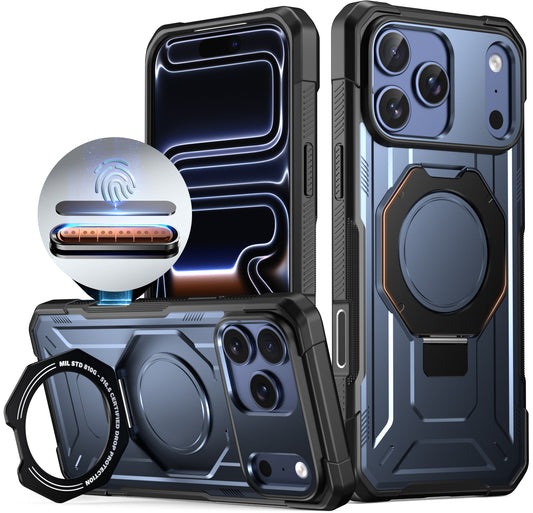 Apple iPhone 17 Pro with MagSafe Ring Stand Case