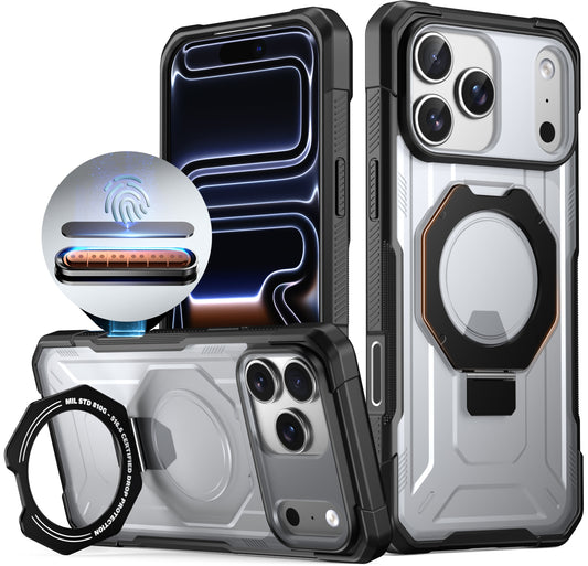 Apple iPhone 17 Pro with MagSafe Ring Stand Case