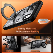 Apple iPhone 17 Pro with MagSafe Ring Stand Case