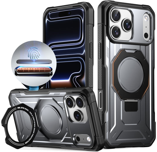 Apple iPhone 17 Pro with MagSafe Ring Stand Case