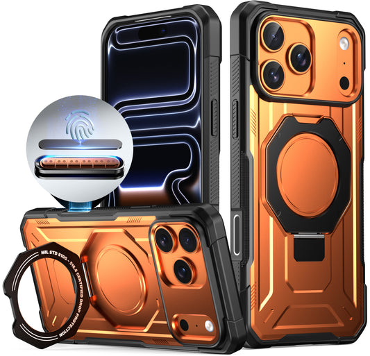 Apple iPhone 17 Pro with MagSafe Ring Stand Case