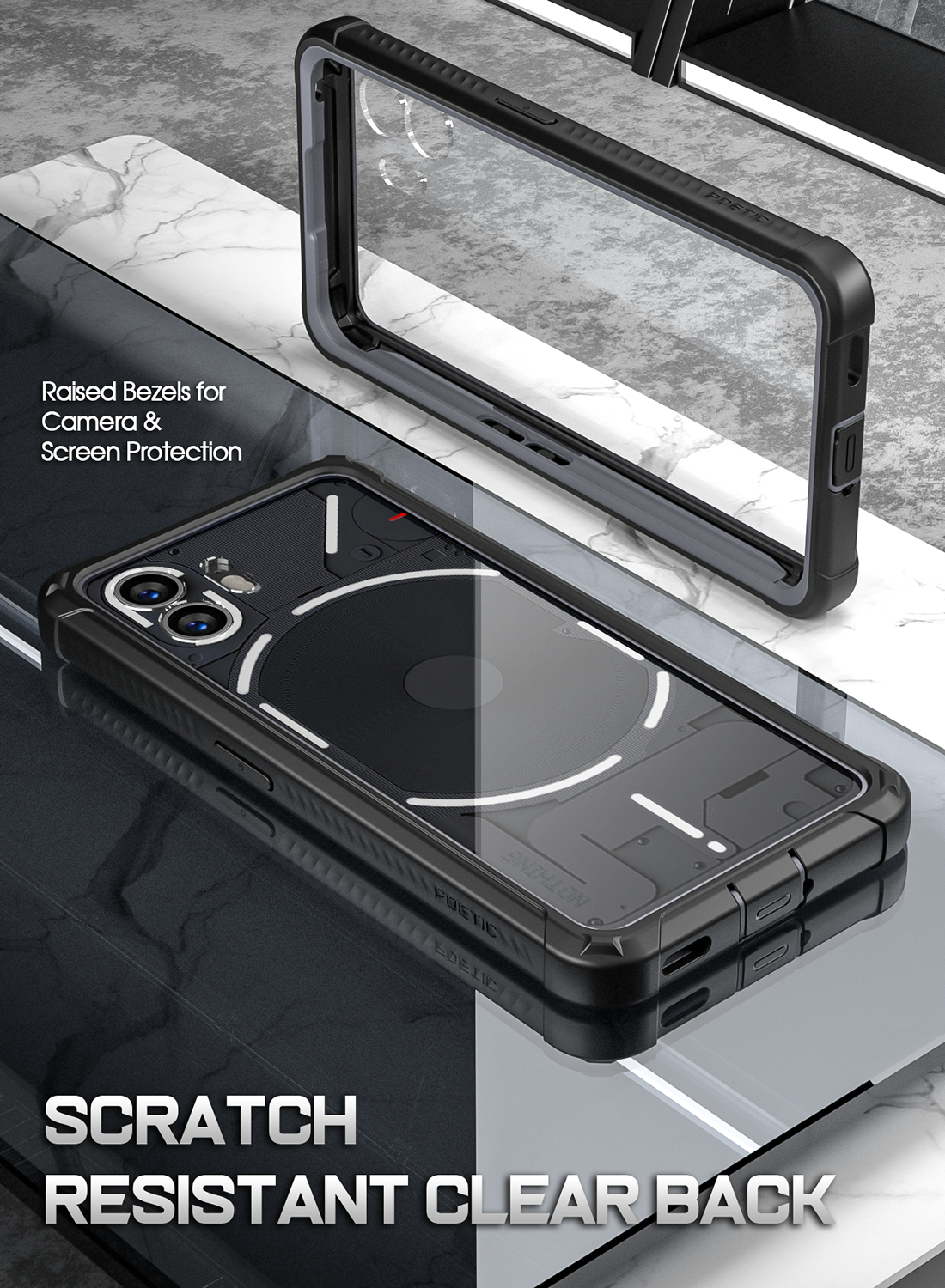 Nothing Phone 2 Case Black Nothing Phone 2 Case Black