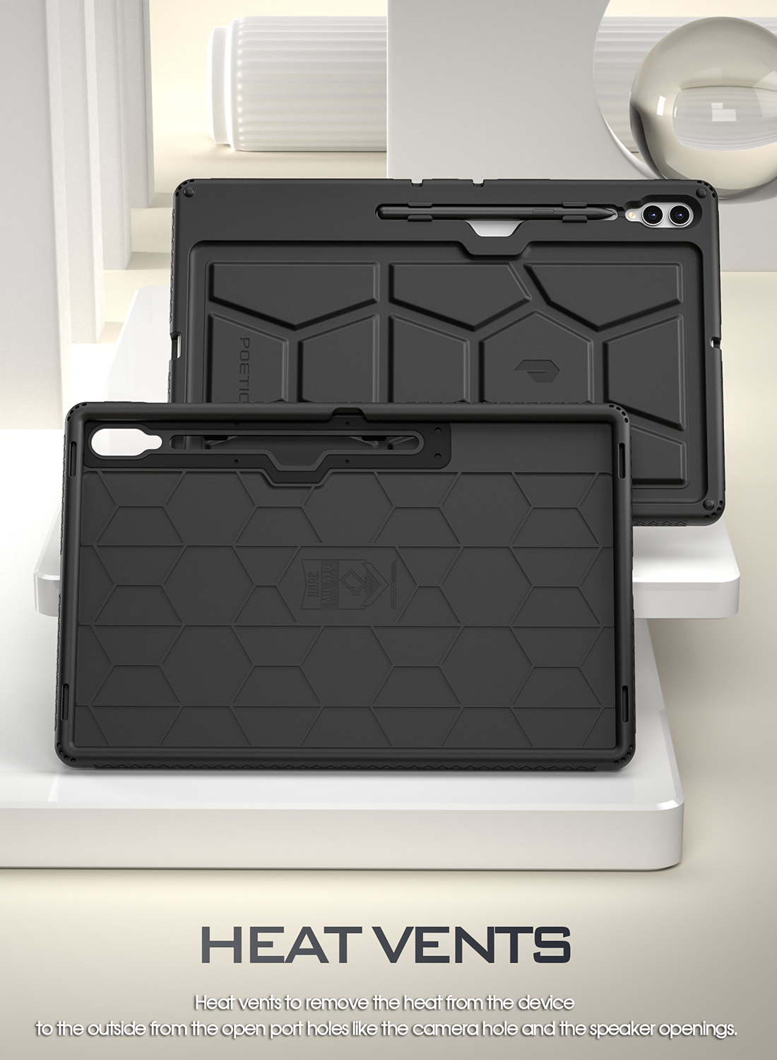 Galaxy Tab S10 Ultra 2024 & S9 Ultra 2023 Case