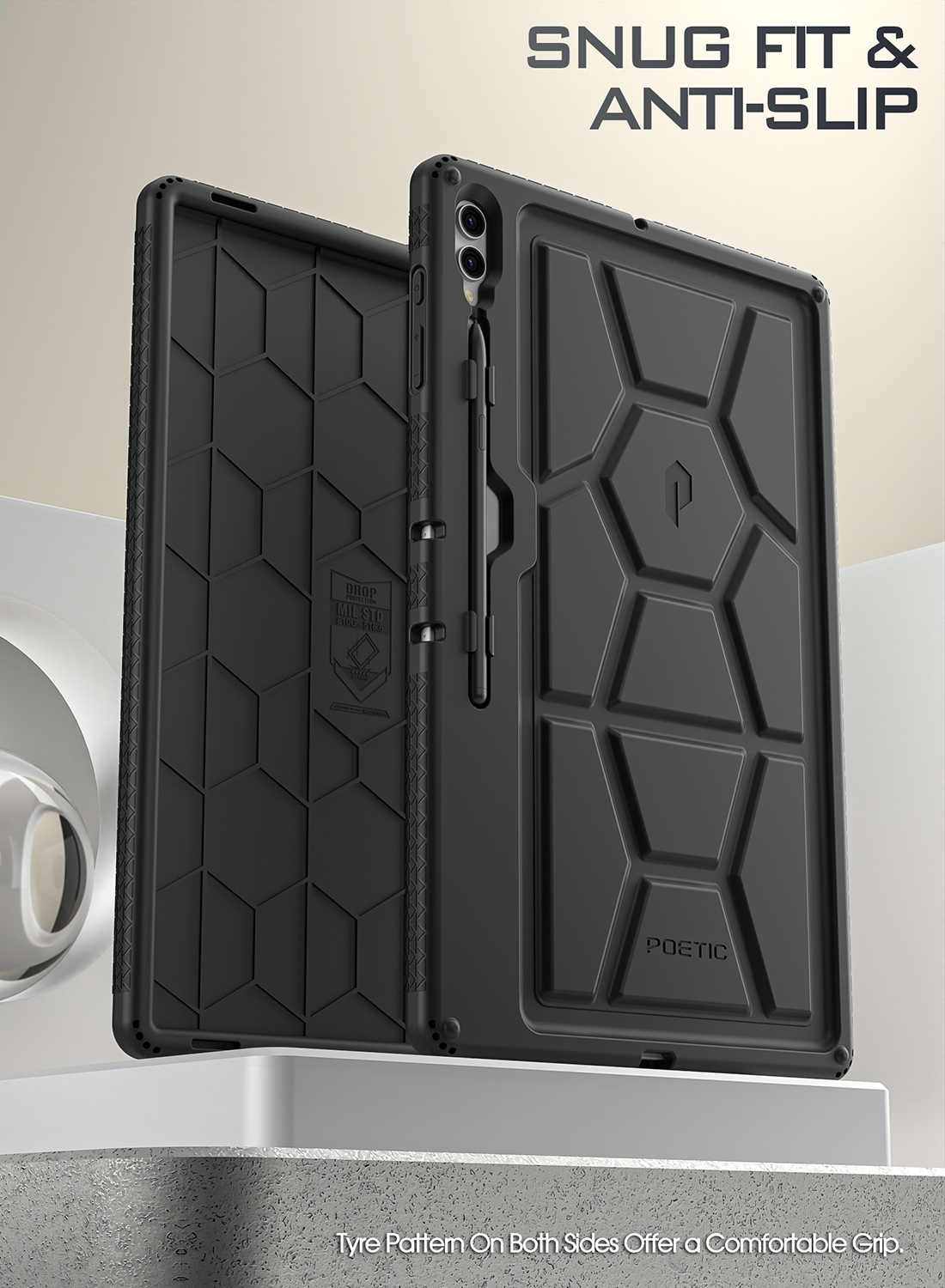 Galaxy Tab S10 Ultra 2024 & S9 Ultra 2023 Case