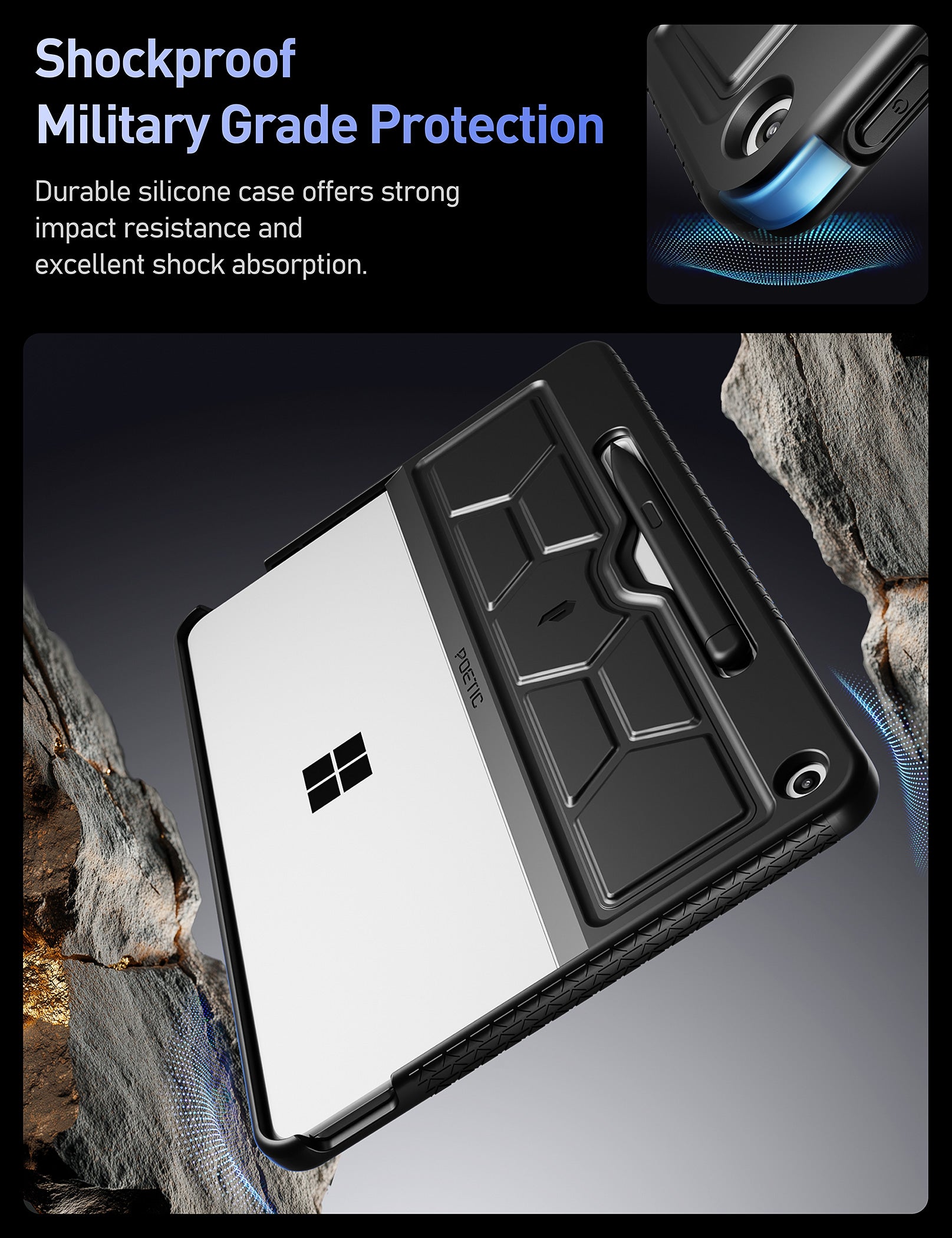 Microsoft Surface Pro 12 inch 2025 Case – Poetic Cases