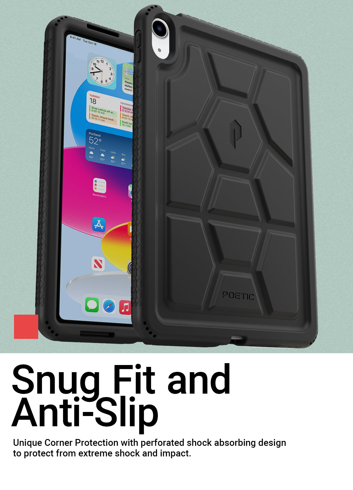 Turtle Shell Protection Tablet TurtleSkin Series Tablet Collection – Poetic Cases