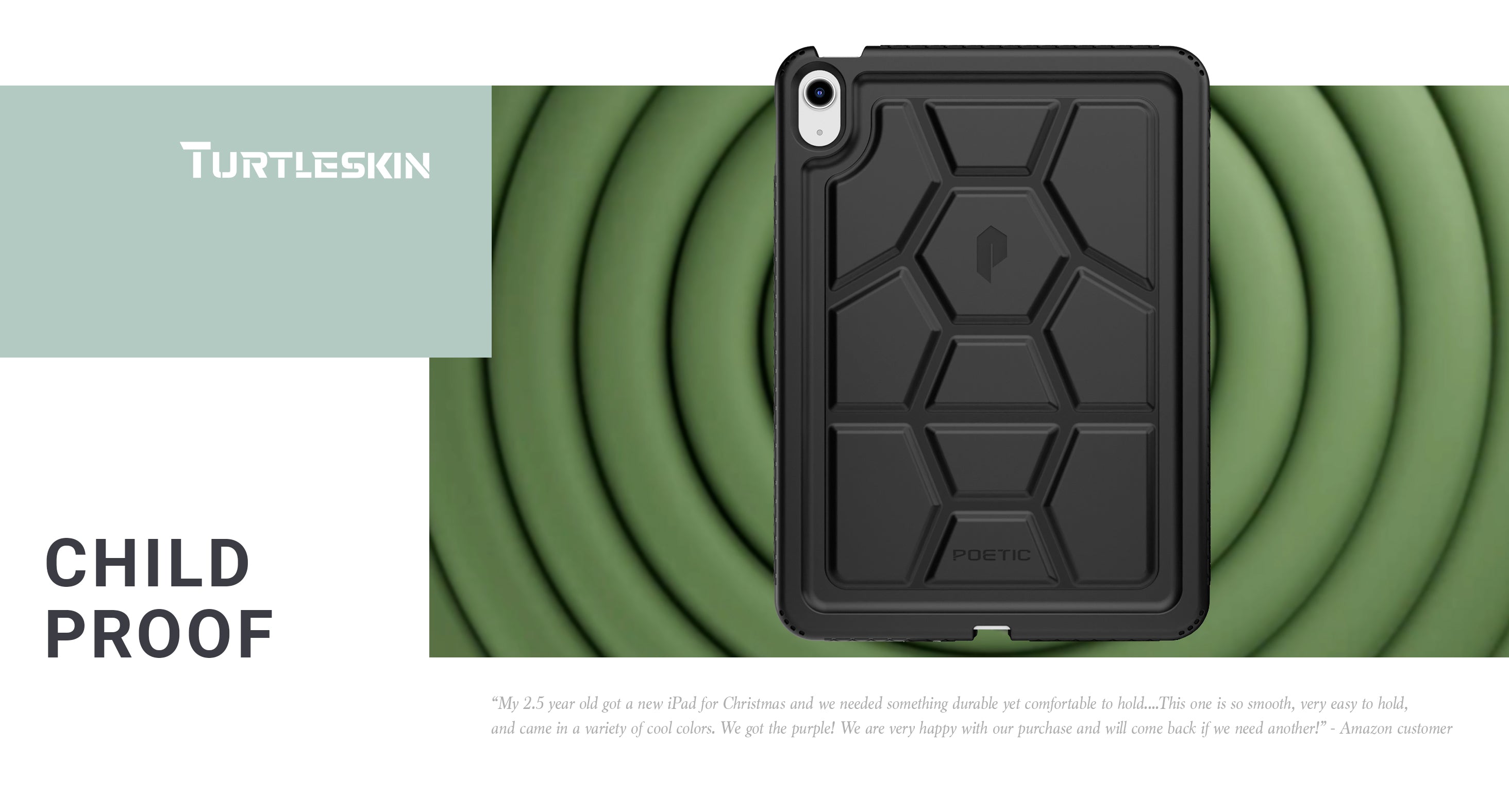 TurtleSkin Series Tablet Collection – Poetic Cases