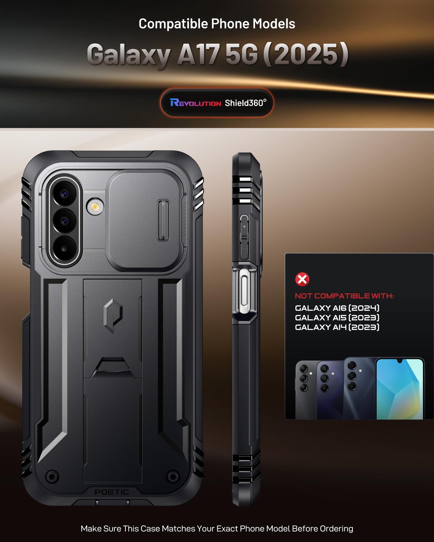 Galaxy A17 5G with Slide Camera Cover