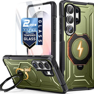 Galaxy S26 Ultra Spartan Case with Ring Stand
