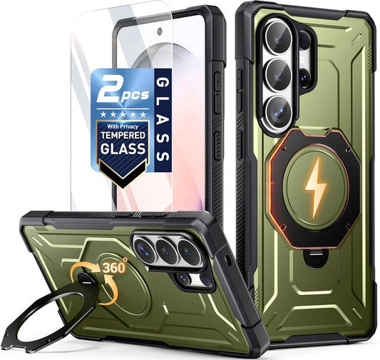 Galaxy S26 Ultra Spartan Case with Ring Stand