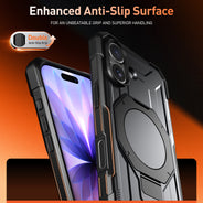 Apple iPhone 17 with Magsafe Ring Stand Case