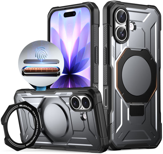 Apple iPhone 17 with Magsafe Ring Stand Case