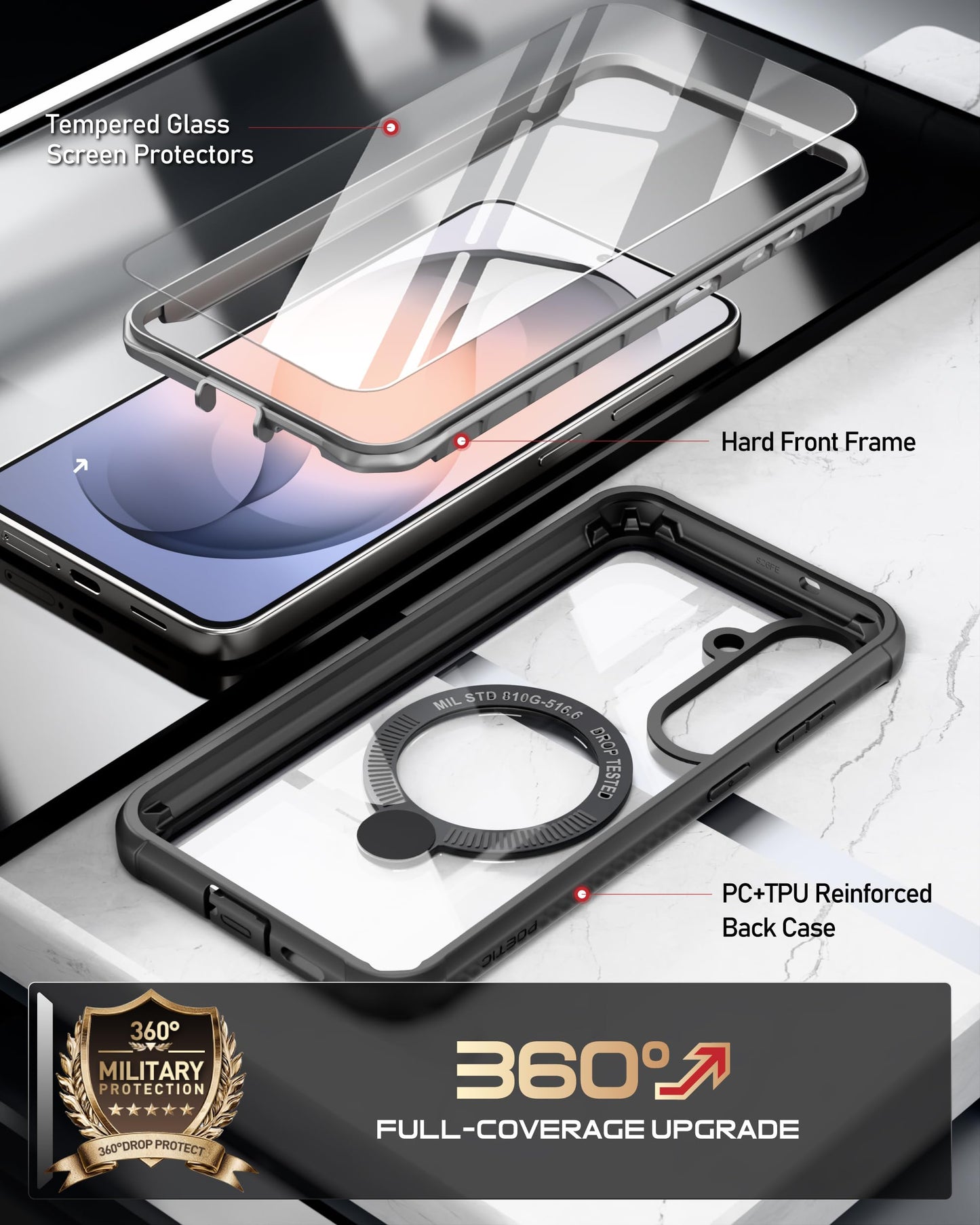 Galaxy S26 FE 5G MagSafe Ring Stand