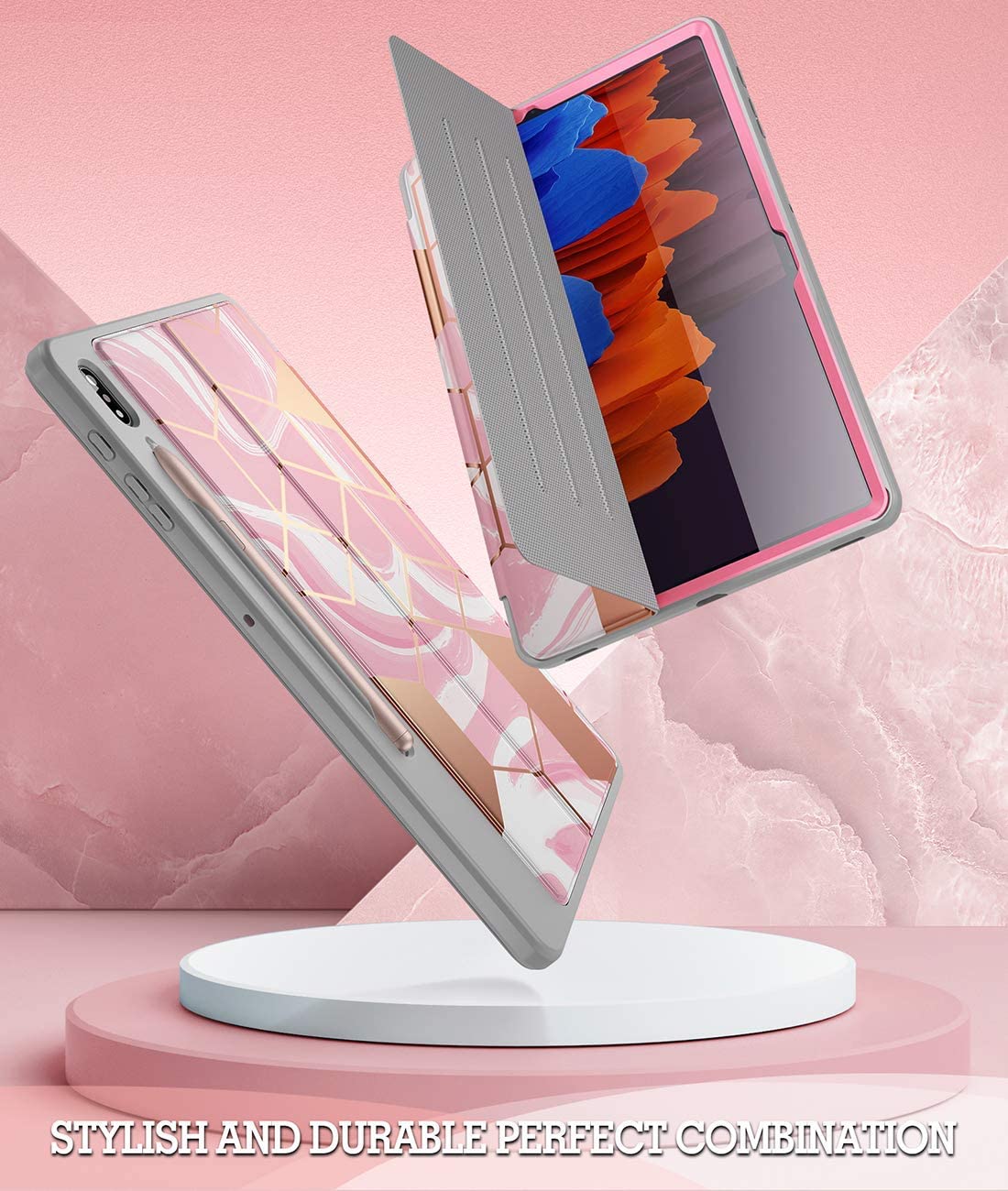 Samsung Galaxy Tab S8 Plus & S7 Plus Case (2022 & 2020)