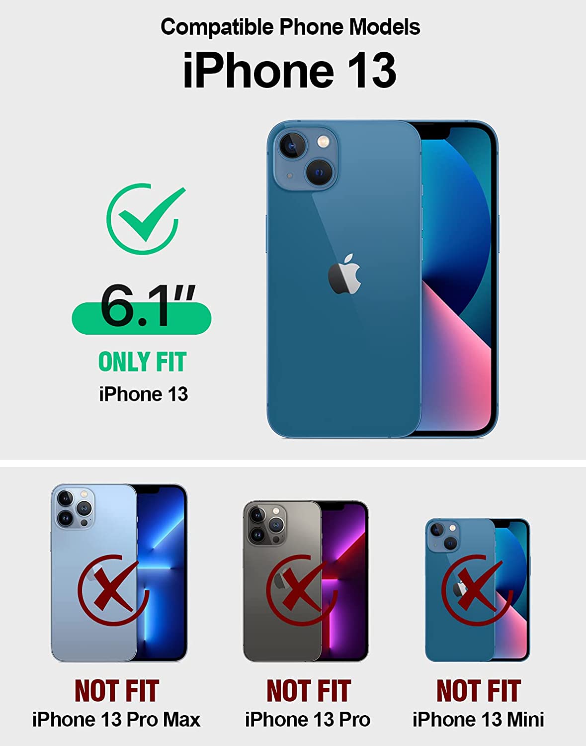 Poetic Revolution Series - Custodia compatibile con iPhone 13 da 6,1 pollici (versione 2021), cover protettiva robusta e antiurto resistente, con cavalletto e pellicola protettiva integrata, nera Poetic Revolution Series - Custodia compatibile con iPhone 13 da 6,1 pollici (versione 2021), cover protettiva robusta e antiurto resistente, con cavalletto e pellicola protettiva integrata, nera
