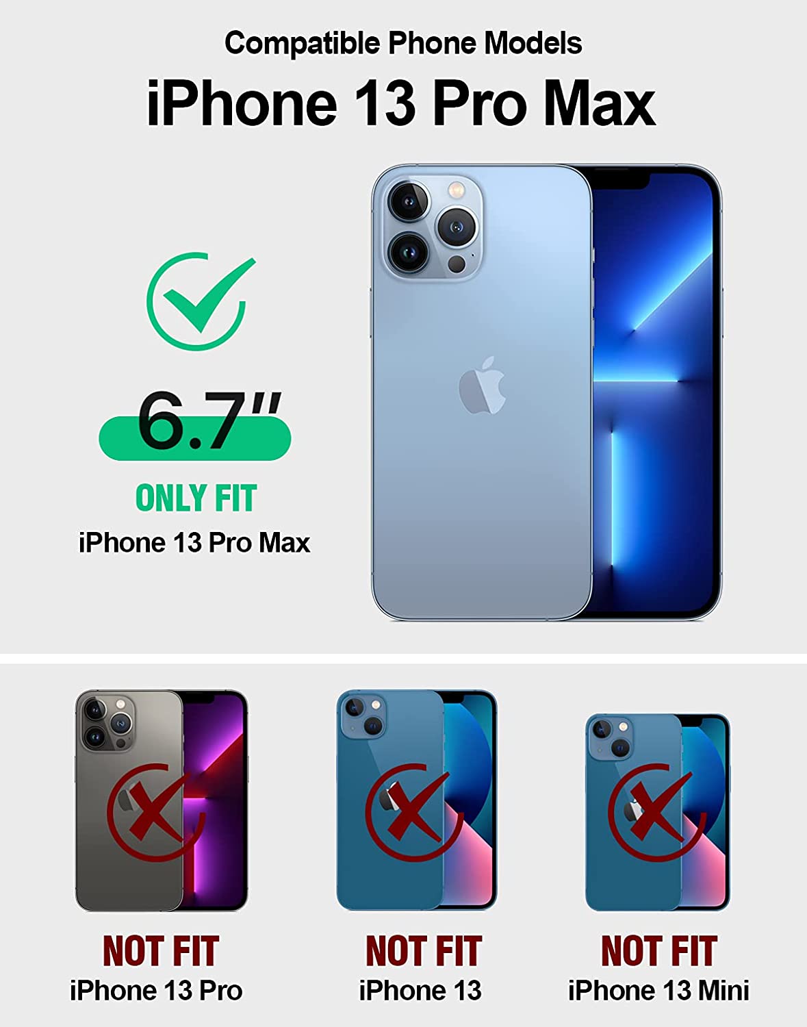 Poetic Neon Case for iPhone 13 Pro Max, Dual Layer Heavy Duty Drop Protection, Purple Poetic Neon Case for iPhone 13 Pro Max, Dual Layer Heavy Duty Drop Protection, Purple