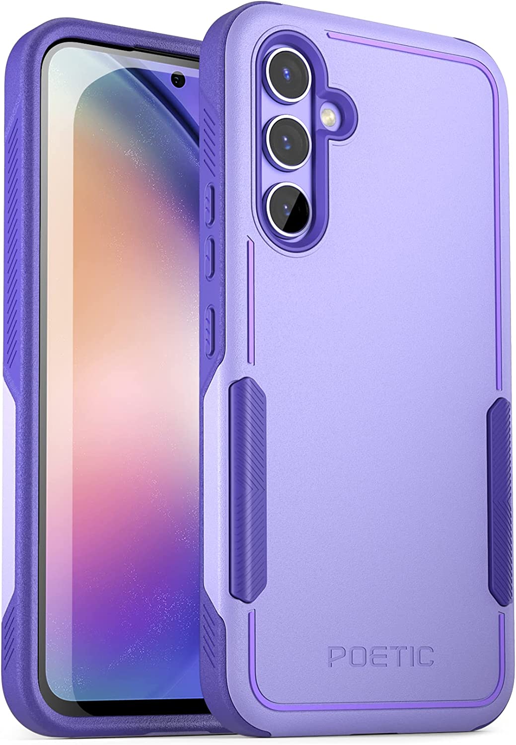 Poetic Neon Case for Samsung Galaxy A54, Dual Layer Heavy Duty Drop Protection Black Poetic Neon Case for Samsung Galaxy A54, Dual Layer Heavy Duty Drop Protection Black