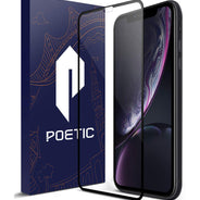Apple iPhone XR Screen Protector - Tempered Glass Black