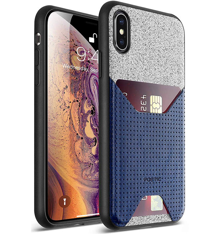 Apple iPhone XS Max Case - Nubuck Blue