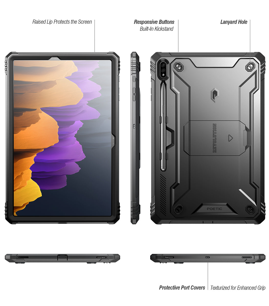 Galaxy Tab S8 Plus & S7 Plus Case