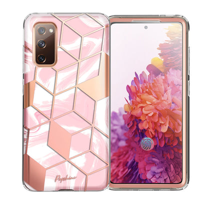 2020 Samsung Galaxy S20 FE 5G Marble Bumper Case with Fingerprint ID Screen Protector Poetic Cases 2020 Samsung Galaxy S20 FE 5G Marble Bumper Case with Fingerprint ID Screen Protector Poetic Cases