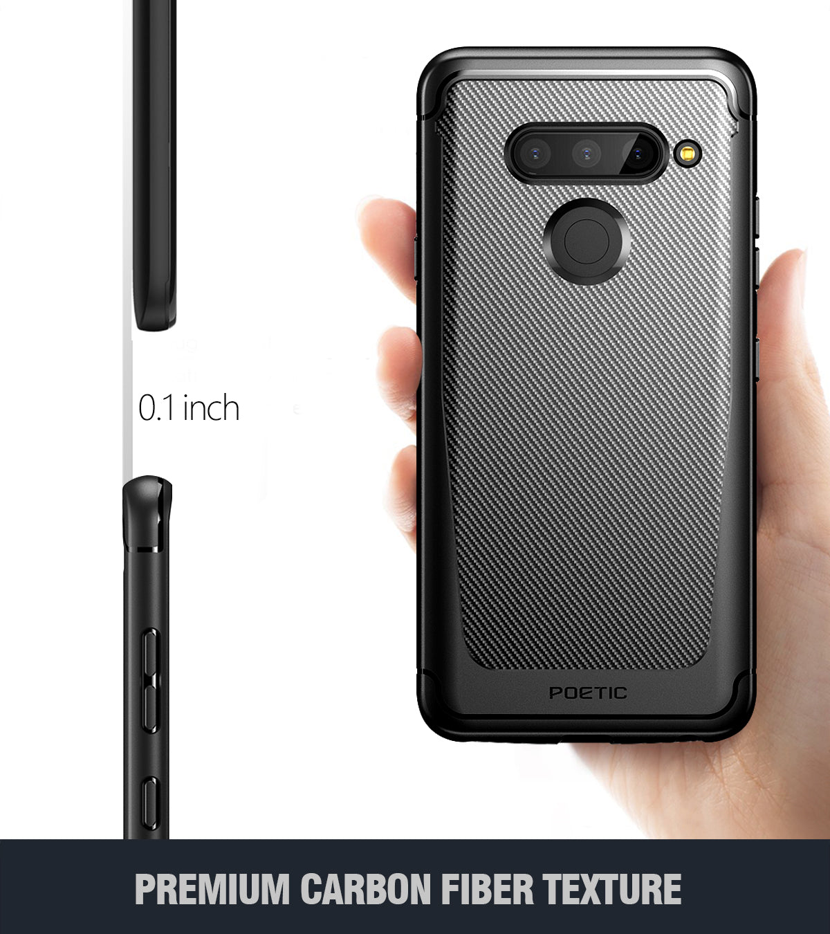 2018 LG V40 ThinQ Case [Karbon Shield]